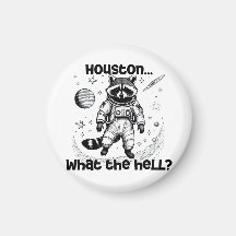 Houston... What the hell? Adorable Racoon