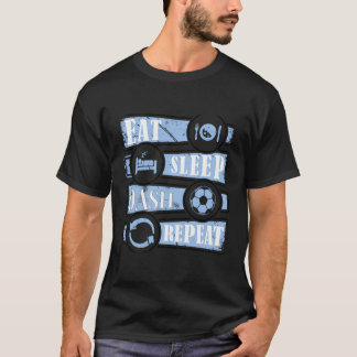 Houston Womens Jersey American Soccer Repeat Dash T-Shirt