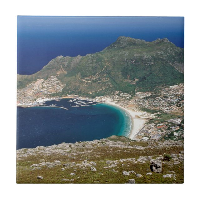 Hout Bay, The Sentinel And Atlantic Ocean Tile (Front)