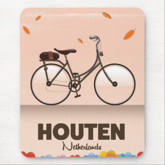 Houten Netherlands travel poster. Mouse Pad