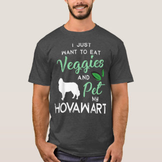 Hovawart Funny Vegan Dog Lover Owner Xmas Birthday T-Shirt