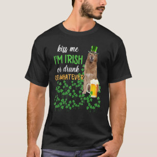 Hovawart Kiss Me I'm Irish Or Drunk Or Whatever T-Shirt