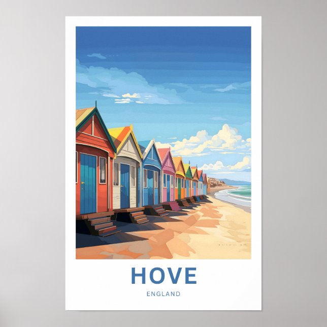 Hove England Travel Print (Front)