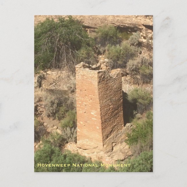 Hovenweep National Monument Postcard (Front)