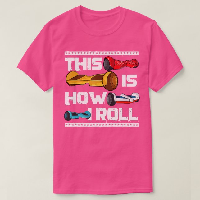 Hoverboard themed Gift for Boys Kids Hover Board 9 T-Shirt (Design Front)