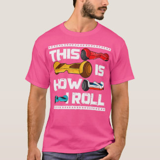 Hoverboard themed Gift for Boys Kids Hover Board 9 T-Shirt