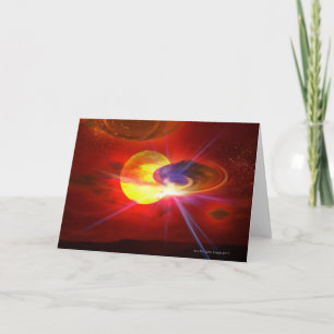 Hovering UFOs Card