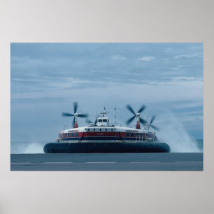 Hoverspeed, English Channel Ferry Poster