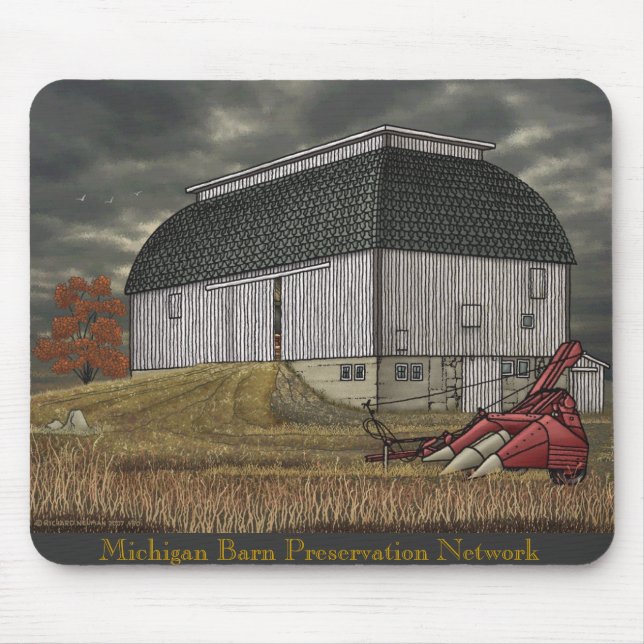 Hovey Barn Mouse Pad (Front)