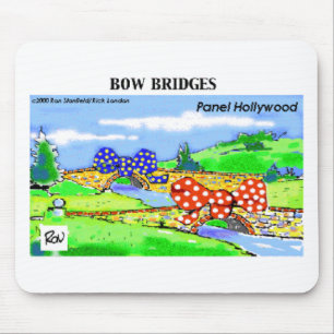 How 2 Wrap A Bridge As A Gift Funny Gifts & Tees Mouse Pad