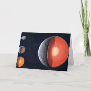 How A Rocky Planet Forms. Card