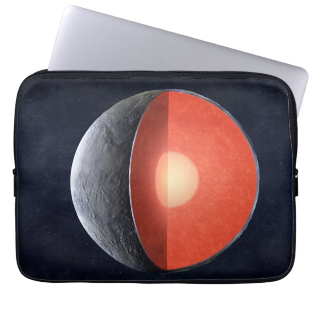 How A Rocky Planet Forms. Laptop Sleeve (Front)