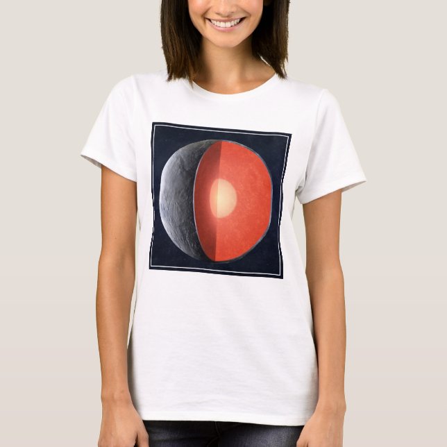 How A Rocky Planet Forms. T-Shirt (Front)