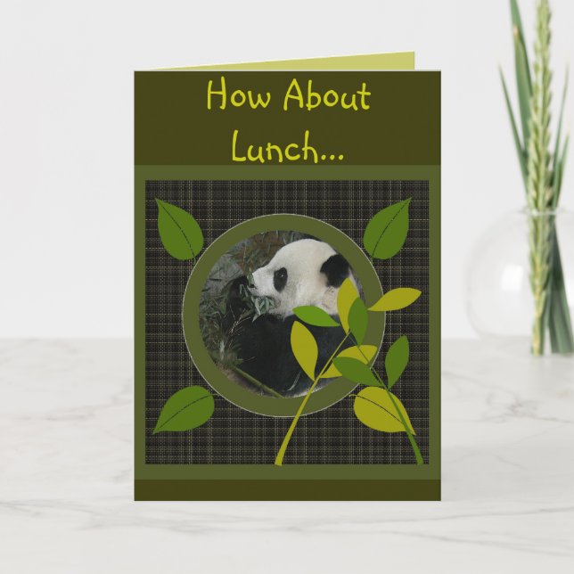 How About Lunch... Invitation (Front)