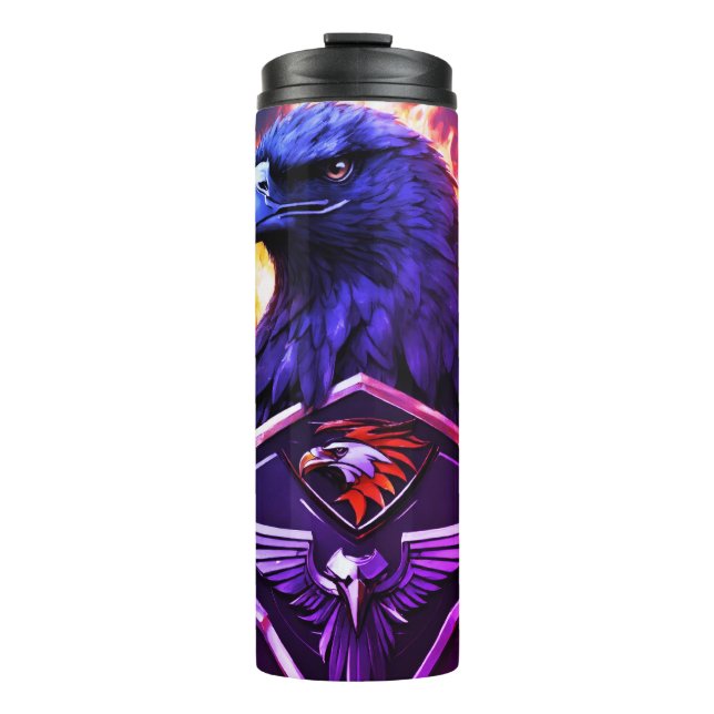 How about "Majestic Soar: Eagle Edition Thermol Tu Thermal Tumbler (Front)