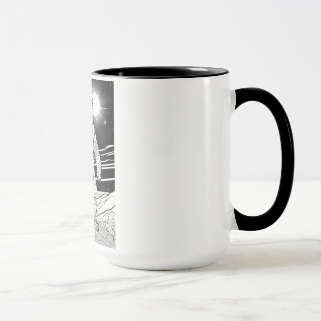 How about “Starlight Journeys: An Astronaut’s Ques Mug (Right)