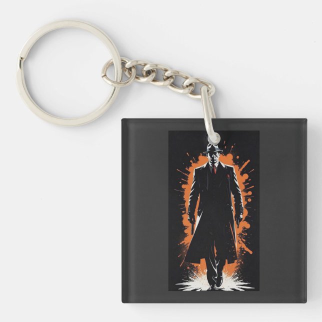 how about "Underworld Chronicles" or "Crime Syndic Key Ring (Front)
