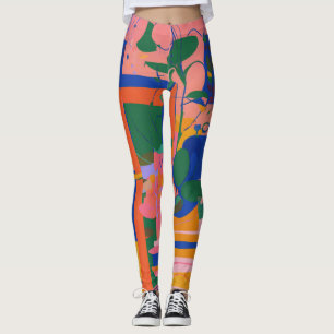 How about" vibrant Spectrum": Multicolor Leggings