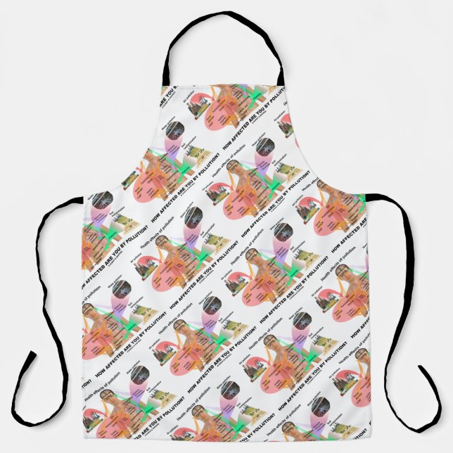 How Affected Are You By Pollution? Physiology Apron (Front)