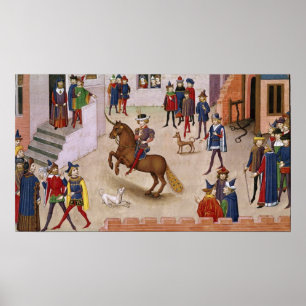 How Alexander the Great  Mounted Bucephalus Poster