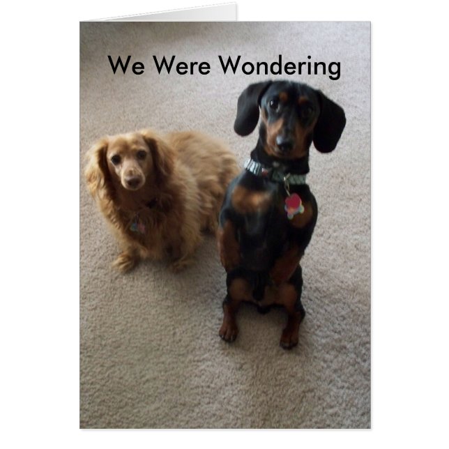 How Are You? (Front)