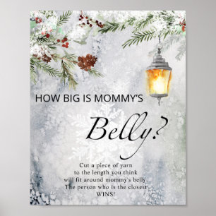  How big is mummy's belly game  Poster