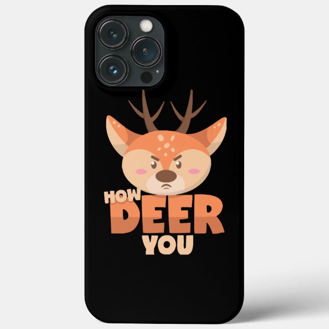 How Deer You  Case-Mate iPhone Case (Back)