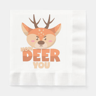 How Deer You Napkin
