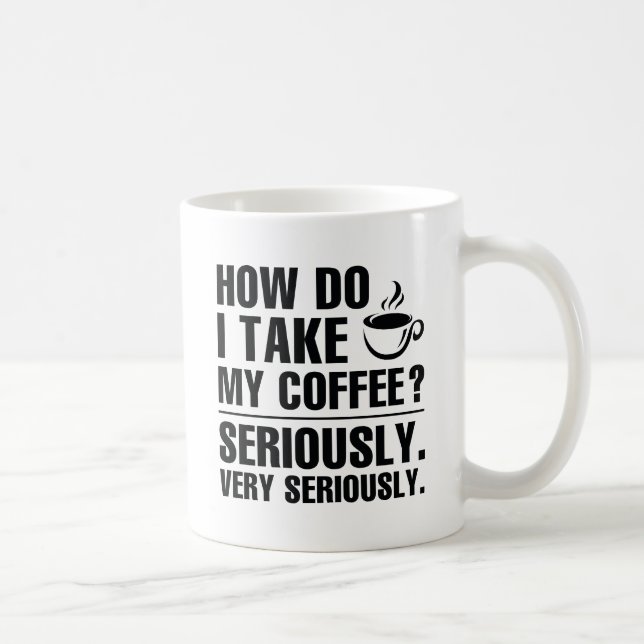 How Do I Take My Coffee Mug (Right)