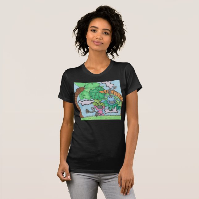 How do they monkey? T-Shirt (Front Full)