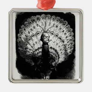 How Do We Stand in the World Metal Ornament