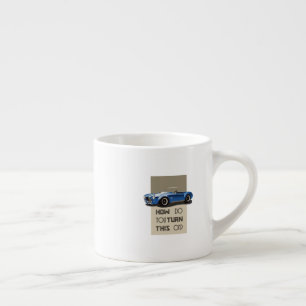 How do you turn this on blue cobra car espresso cup