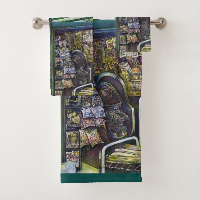 How Does One Image, Unimaginative? Bath Towel Set (Insitu)