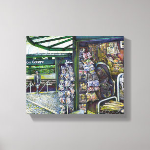 How Does One Image, Unimaginative? Canvas Print