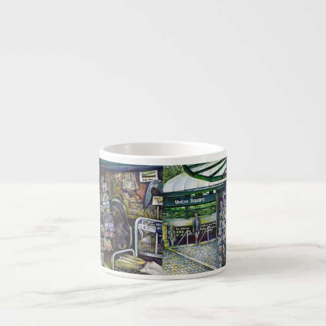 How Does One Image, Unimaginative? Espresso Cup (Front)