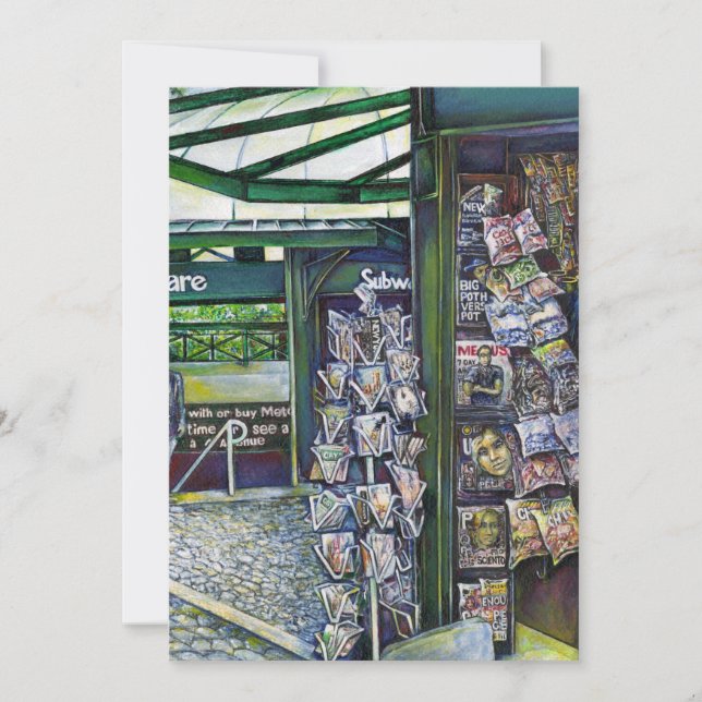 How Does One Image, Unimaginative? Holiday Card (Front)