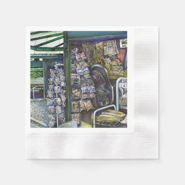 How Does One Image, Unimaginative? Napkin (Front)