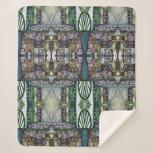 How Does One Image, Unimaginative? Sherpa Blanket (Front)