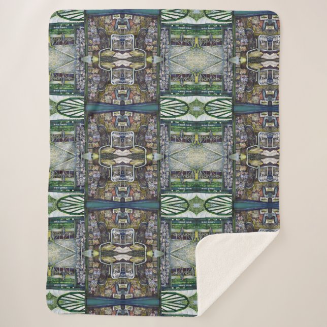 How Does One Image, Unimaginative? Sherpa Blanket (Front)