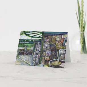 How Does One Image, Unimaginative? Thank You Card