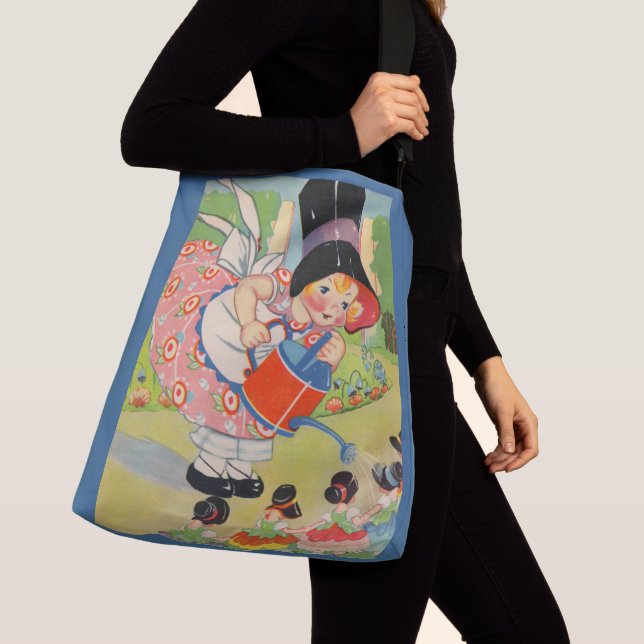 How Does Your Garden Grow? Crossbody Bag (Close Up)