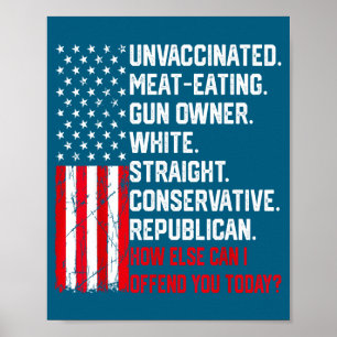 How Else Can I Offend You Today Funny Saying Quote Poster