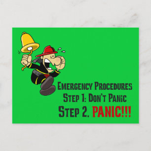 How Firefighters Respond to Your Emergency Postcard