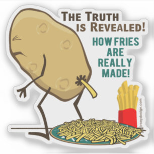 How Fries Are Really Made Contour Cut