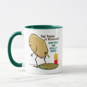 How Fries Are Really Made Potato Mug
