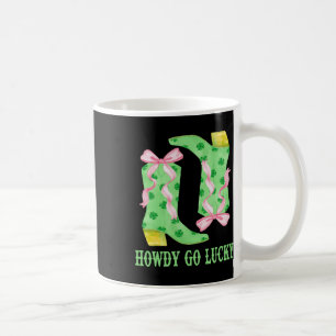 How Go Lucky Boots Western St Patricks Day Cowboy Coffee Mug