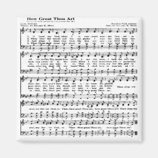 How Great Thou Art Magnet