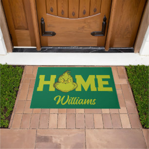 How Grinch Stole Christmas Classic Grinch Doormat