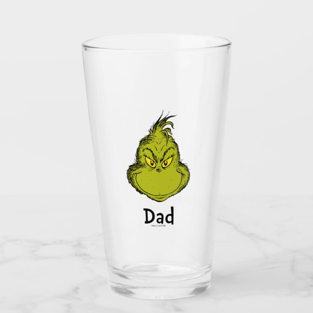 How Grinch Stole Christmas | Dad Glass (Front)