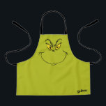 How Grinch Stole Christmas Face Apron<br><div class="desc">The holidays will not be complete without Grinch!  HOW Grinch STOLE CHRISTMAS is a classic story of a town called Who-ville and how the Christmas spirit can melt even the coldest of hearts.</div>